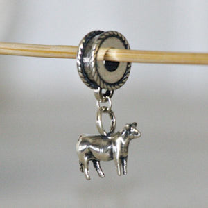 Heifer Charm - Sterling Silver