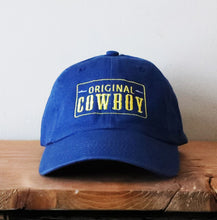 Load image into Gallery viewer, Original Cowboy - Youth Soft Cap - Blue
