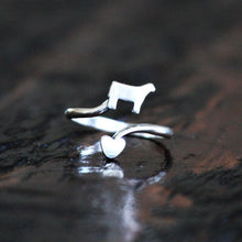 Load image into Gallery viewer, Heifer &amp; Heart Sterling Silver Ring

