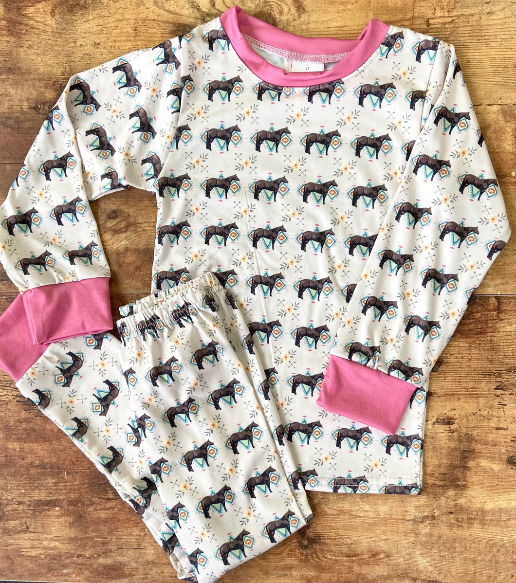 Horse Girl Pajamas - Kids