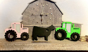 Green Tractor - Baby Teether