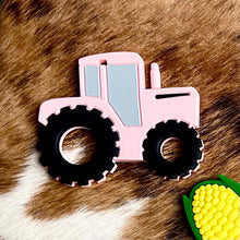 Load image into Gallery viewer, Pink Tractor - Baby Teether
