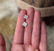Load image into Gallery viewer, Brushed Boho Stud - Sterling Silver
