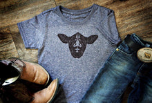 Load image into Gallery viewer, Youth Geometric Steer Head Tee
