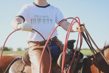 Load image into Gallery viewer, Original Cowboy Cotton Tee
