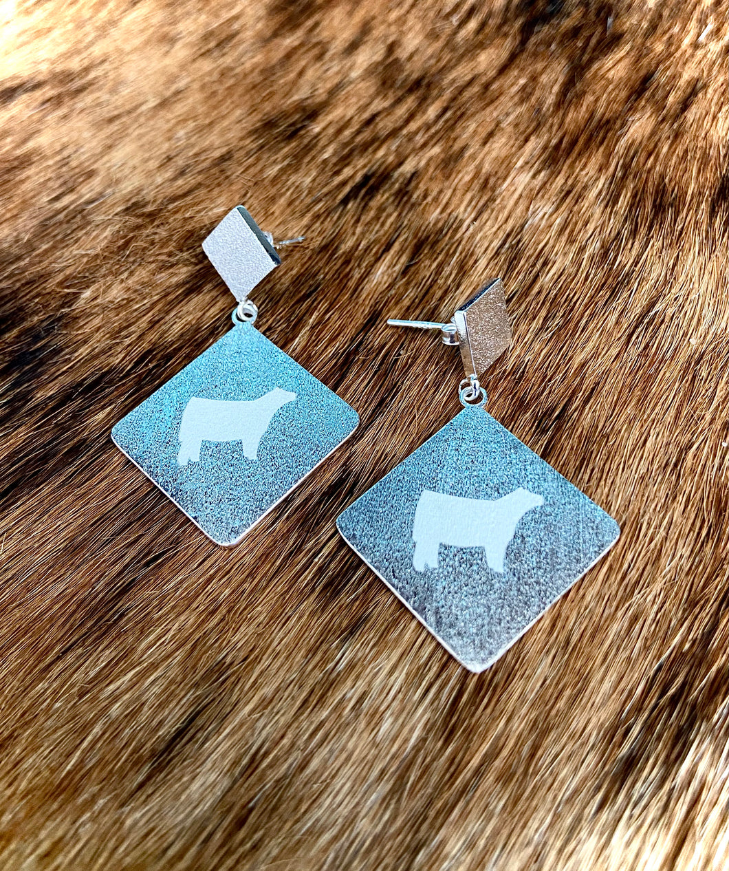 Heifer - Sterling Silver Earrings