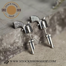 Load image into Gallery viewer, Sharp Shooter Stud - Sterling Silver
