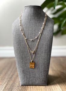 Delicate Layered Livestock Necklace