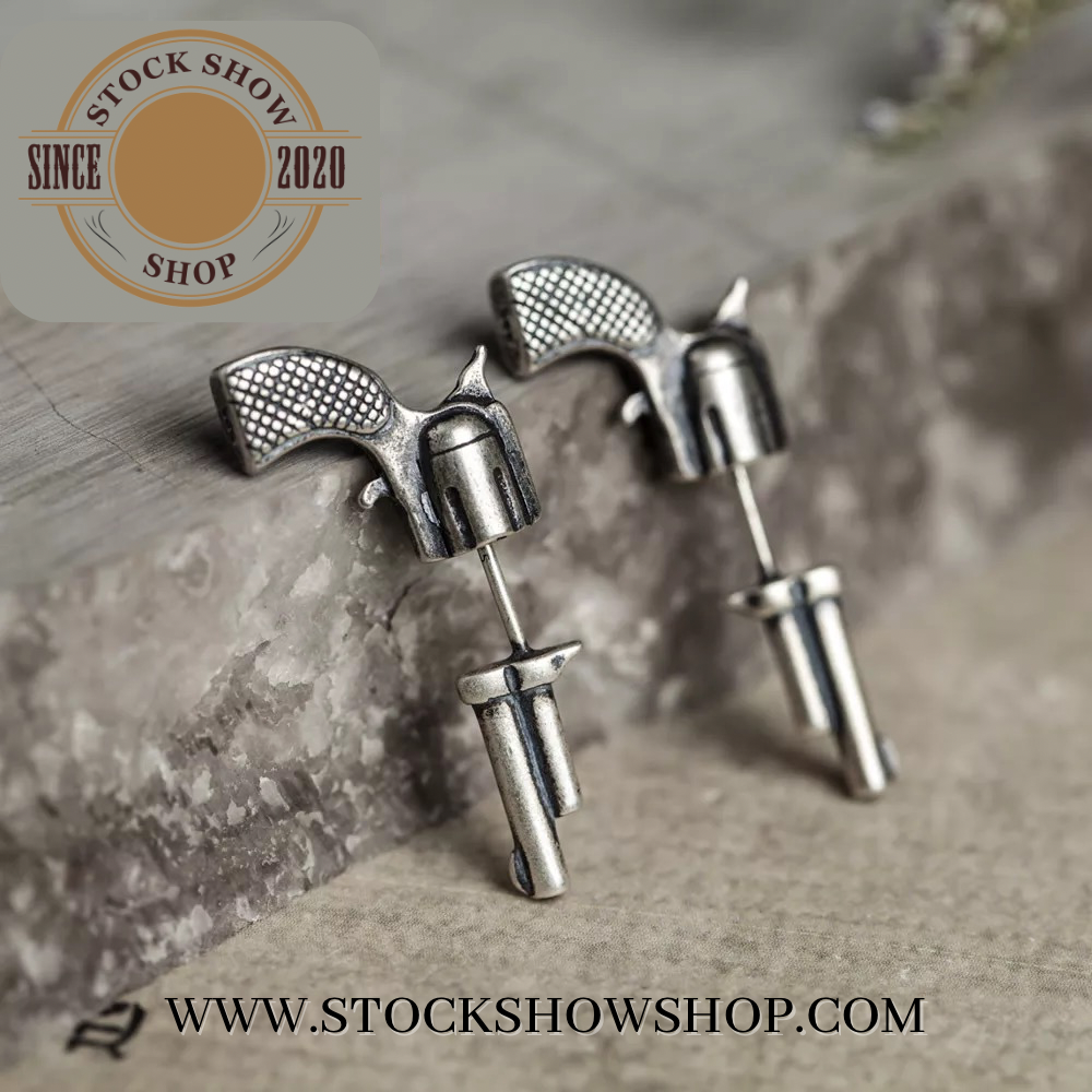 Sharp Shooter Stud - Sterling Silver