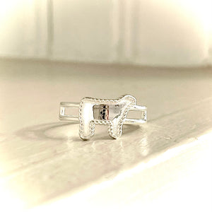 Heifer Ring - Adjustable Sterling Silver