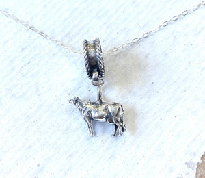 Sterling Silver Double Layer feather necklace