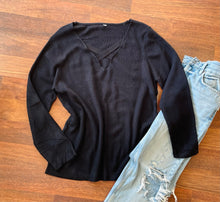 Load image into Gallery viewer, Front Cross Long Sleeve - Large left
