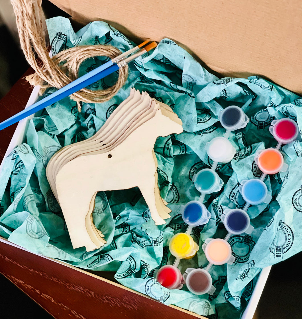 Horse Paint Set - 8 Piece