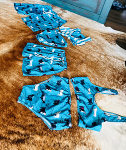 Adult Herd Bull Swim Two Piece