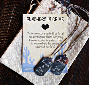 Punchers In Crime - Pack of 2 Necklaces