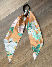 Load image into Gallery viewer, Burnt Orange Ribbon Hair Elastic
