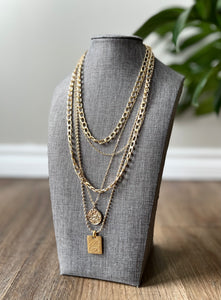 Boho Thic Chain Livestock Necklace