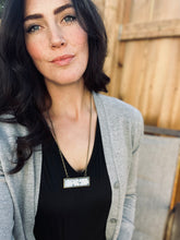 Load image into Gallery viewer, Vintage Lace Bar Necklace
