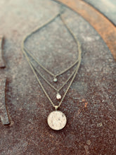 Load image into Gallery viewer, Layered Hide Ranch Pendant Necklace
